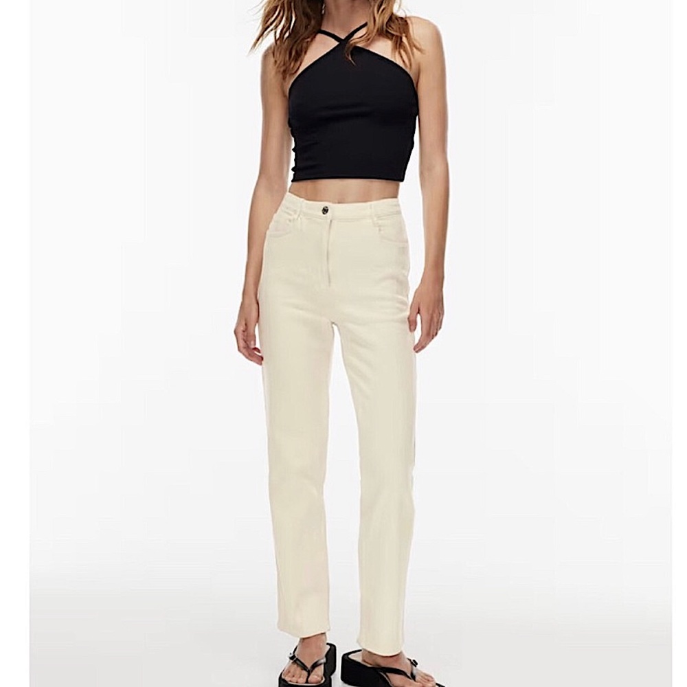 WILFRED FREE | Melina cotton twill straight leg pants